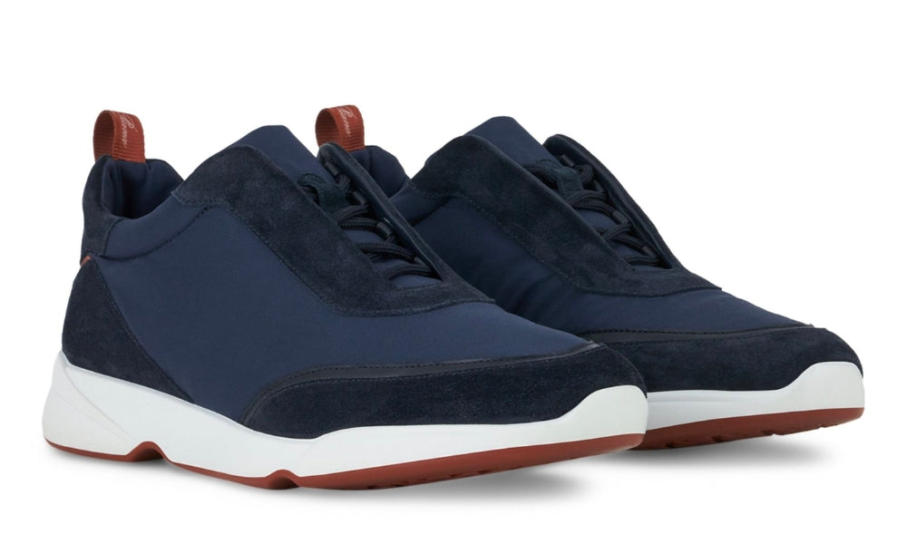 LORO PIANA  Suede Modular Walk  'Blue'