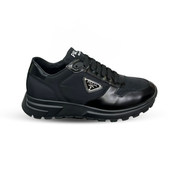 Prada PRAX 01 Sneakers – Black Re-Nylon & Leather