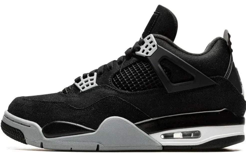 Air Jordan 4 Black Canvas