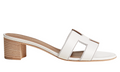 Hermès Leather Oasis Slide Sandals 