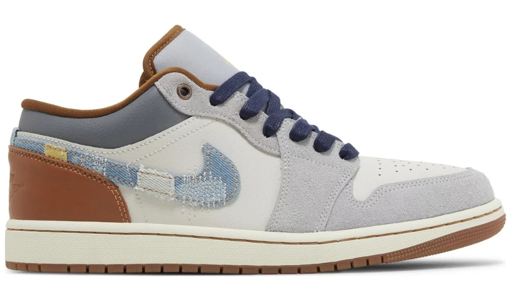 Air Jordan 1 Low SE 'Repaired Denim Swoosh'
