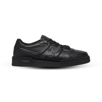 Fendi Match Leather Sneakers – Black & Grey (Men’s)