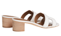 Hermès Leather Oasis Slide Sandals 