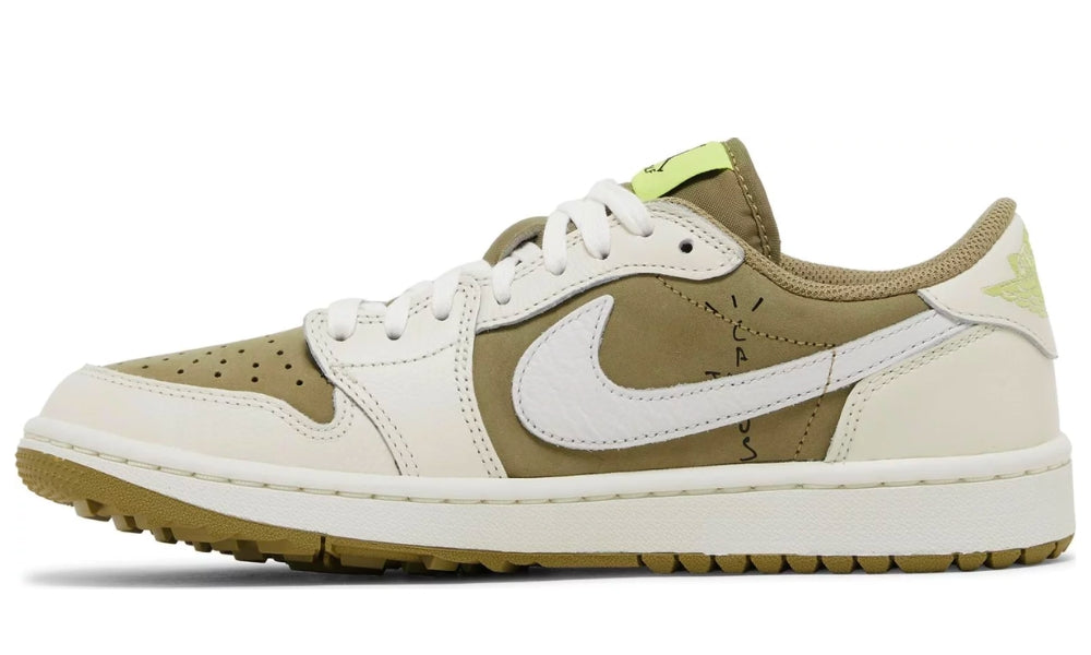Travis Scott x Air Jordan 1 Low Golf 'Neutral Olive'