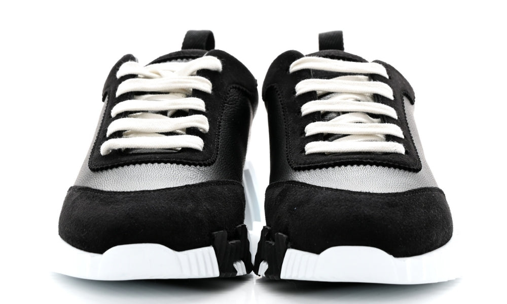 Hermès Air Mesh Suede Goatskin Bouncing "Black"