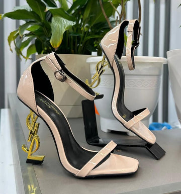 Saint Laurent Beige Opyum Sandal