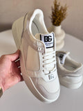 Dolce & Gabbana Men’s White Sneakers – Classic & Limited Edition Styles
