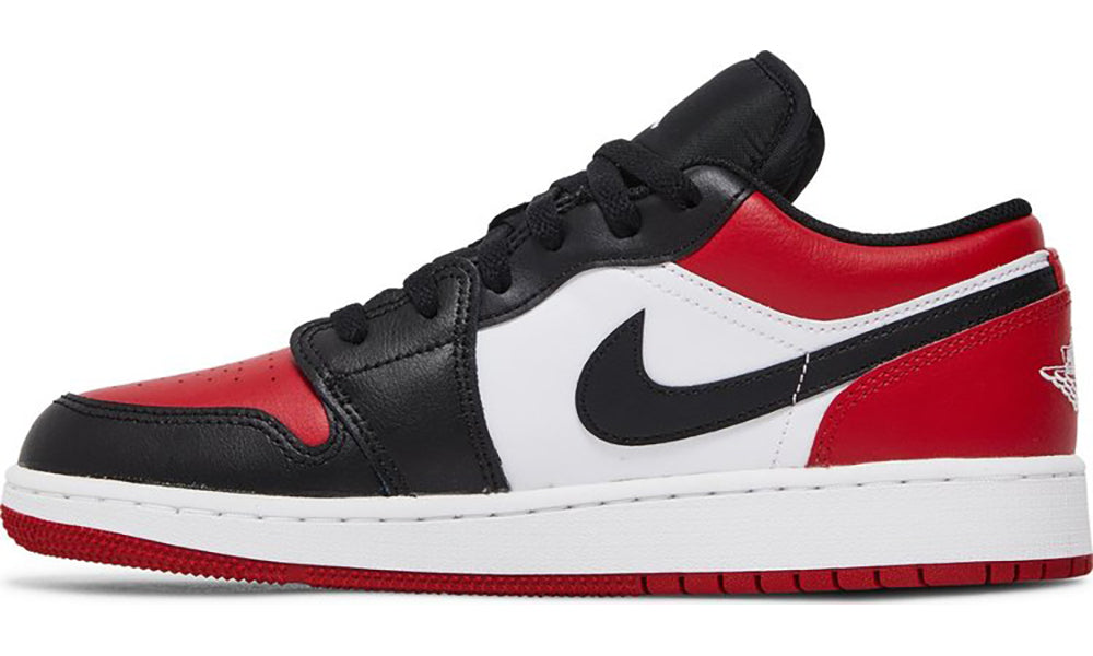 Air Jordan 1 Low GS 'Bred Toe'