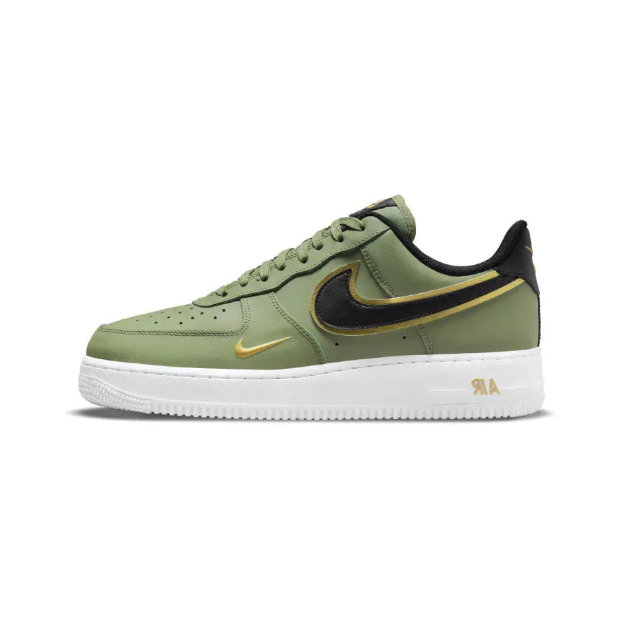 Nike Air Force 1 Olive Green Gold