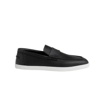 Hermès Job Loafer in Black Suede Goatskin — Iconic H Cut-Out Casual Loafers, Made in Italy
