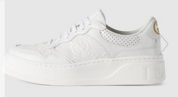 Gucci GG Supreme leather-trim