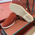 Loro Piana Summer Walk Loafer Dried Red