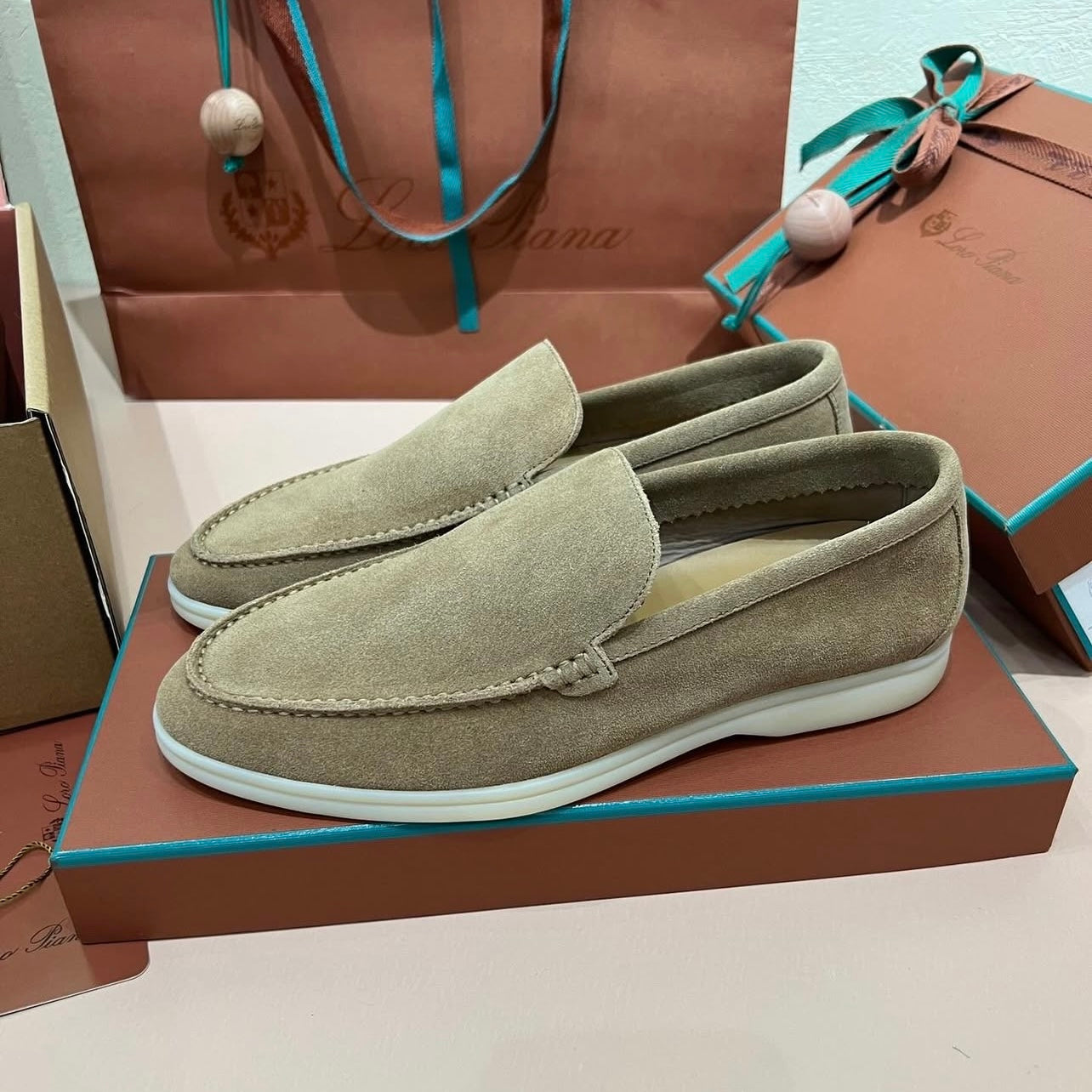 Summer Walk Loafer Suede Classic Beige