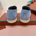 Summer Walk Loafer Suede Frozen Light Blue