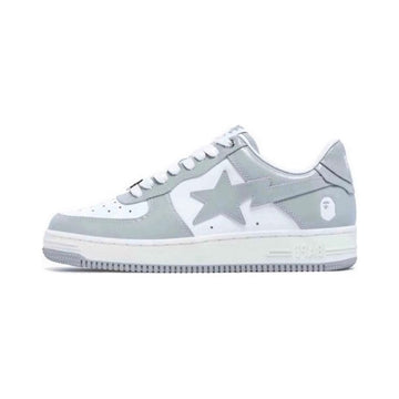A Bathing Ape Bape Sta Grey white