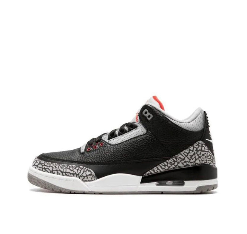 Air Jordan 3  Black Cement
