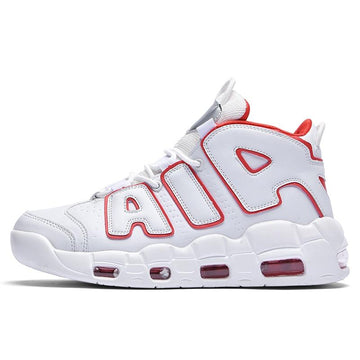 Nike Air More Uptempo White Varsity Red