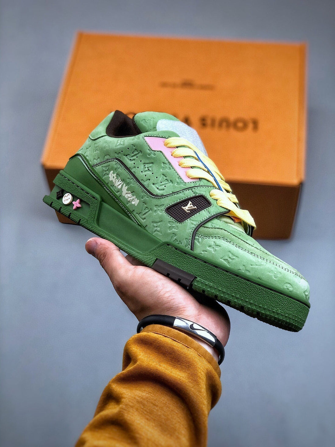 Louis Vuitton by Tyler, the Creator LV Trainer Green