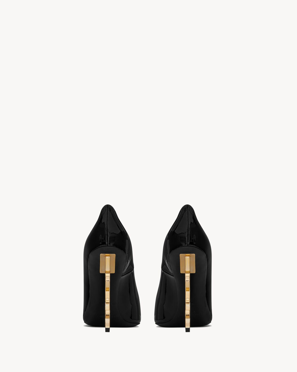 Saint Laurent Opyum Pumps Black Gold