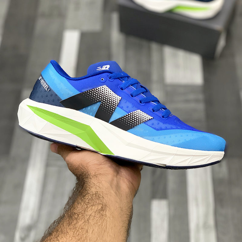 New Balance FuelCell Rebel v4 Limelight Blue