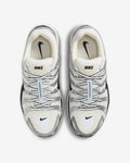 Nike P-6000 Summit White Metallic Silver