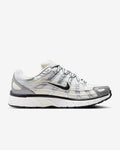 Nike P-6000 Summit White Metallic Silver