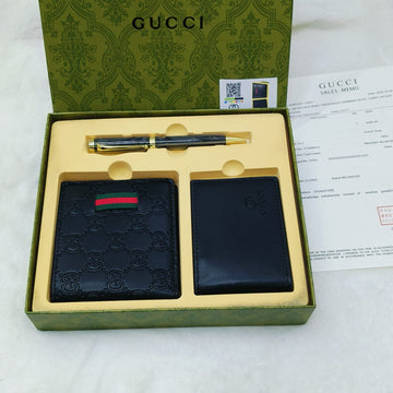 Iconic Gucci Wallet Set