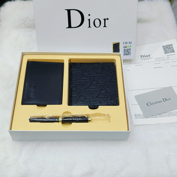 Dior Signature  Wallet Set