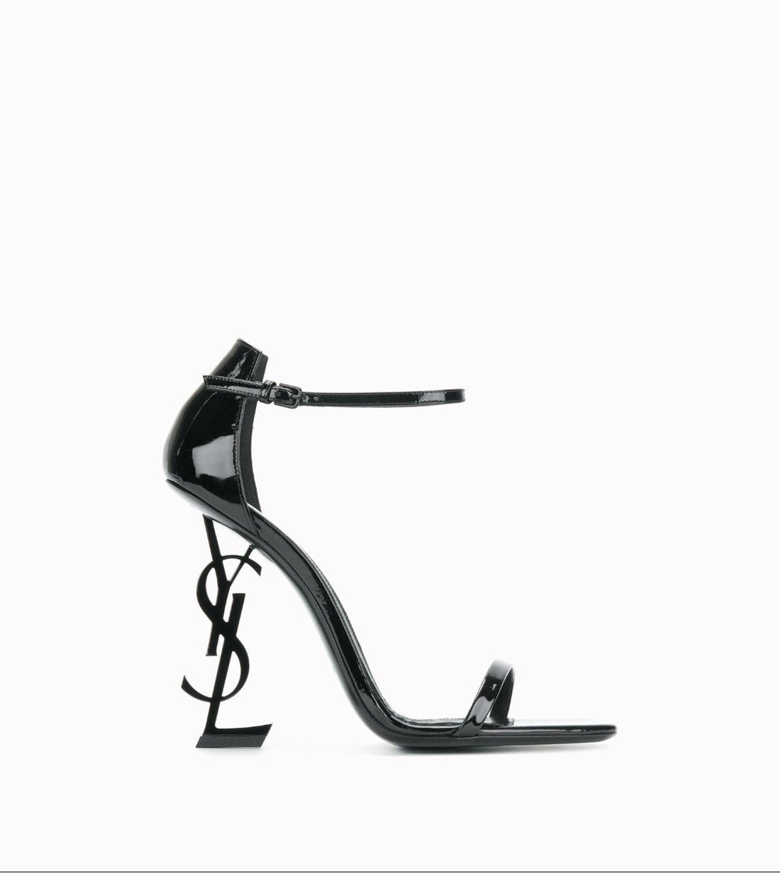 Saint Laurent Black Opyum Sandals