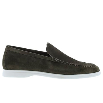 Loro Piana - Summer Walk Suede Loafers - Gray