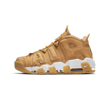 Nike Air More Uptempo PRM Wheat Flax Gum Light Brown