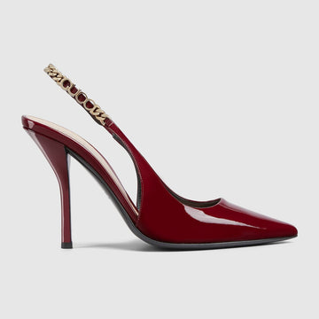 Gucci Slingback Red Pump