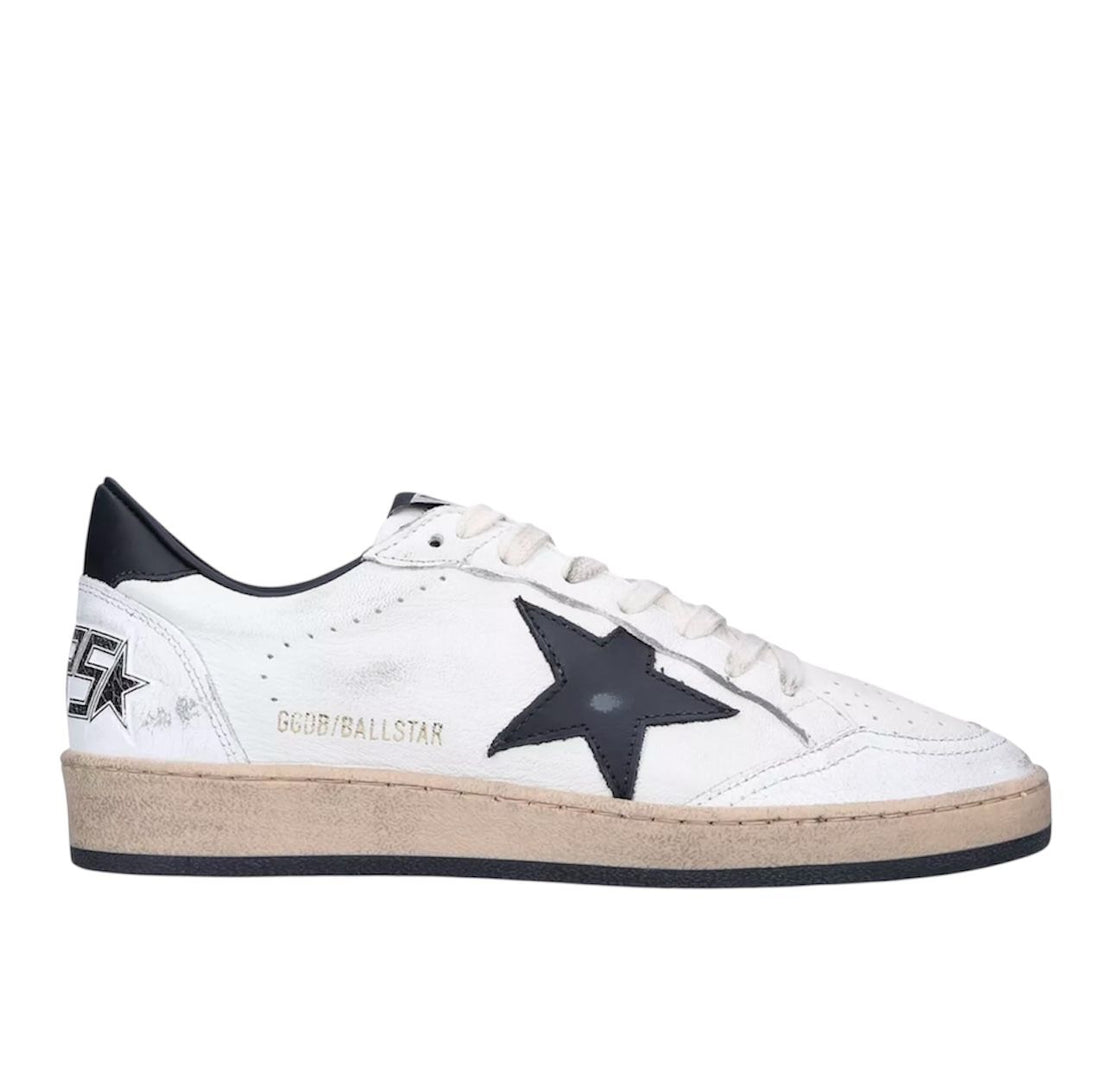 Golden Goose Leather Ball Star Sneakers