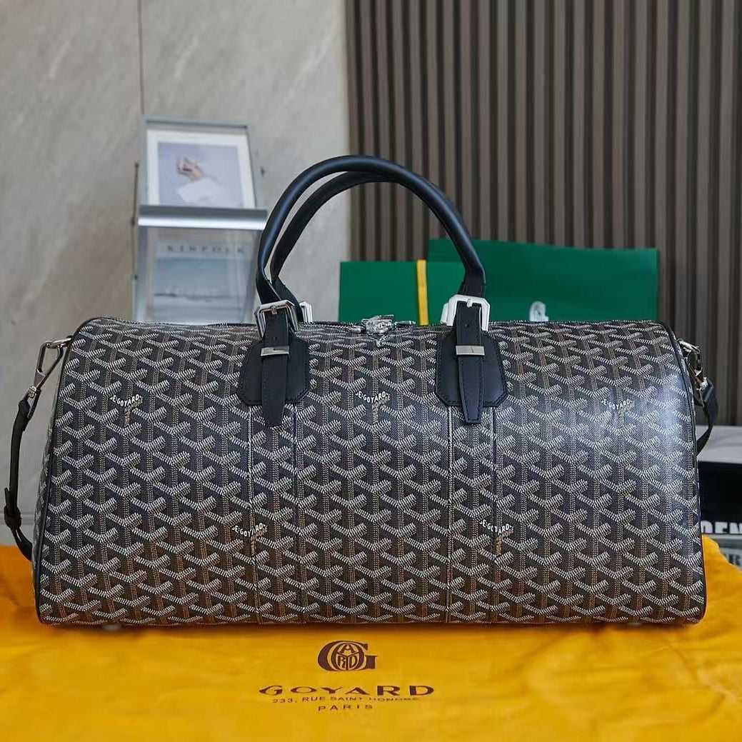 Goyard Travel Bag '' Burgundy''