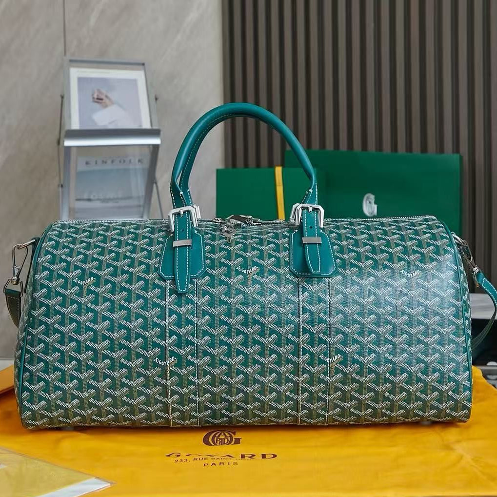 Goyard Travel Bag '' Green ''