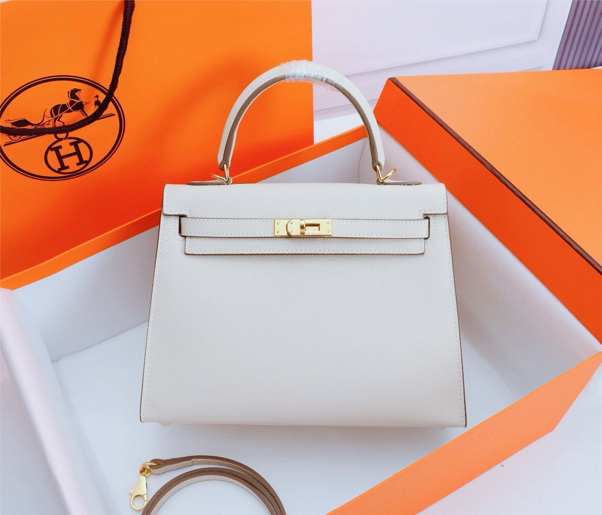 Hermes Birkin 25 White
