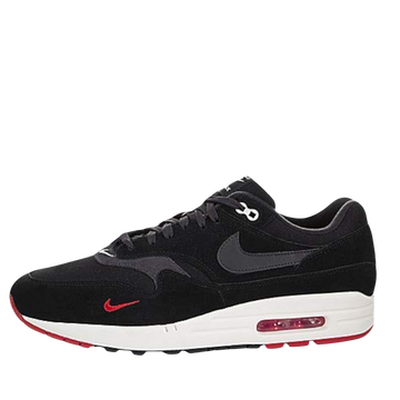 Nike Air Max 1 Premium Black  University Red  Sail Oil Grey STASP