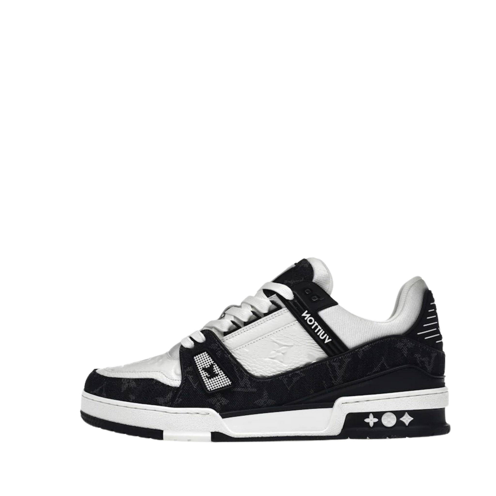 Louis Vuitton Black White Trainer