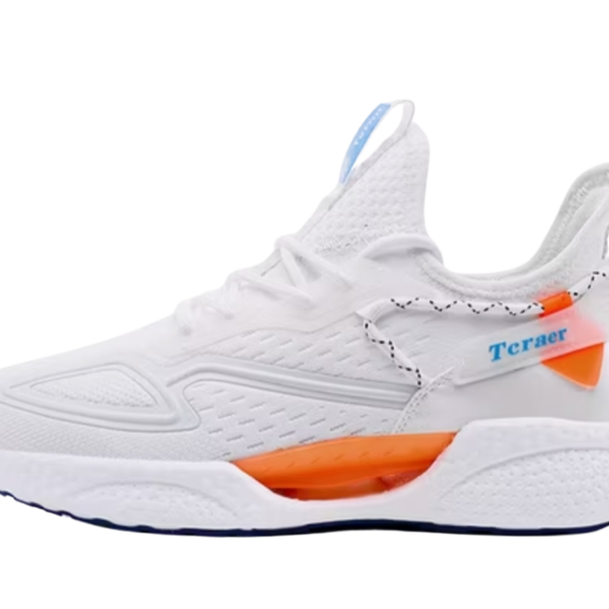 TRACER White Orange Breathable Causal Running Shoes